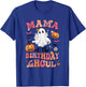 Mama Of The Birthday Ghoul Halloween Bday Boys Girls Ghost T-Shirt - T-Shirt | Royal