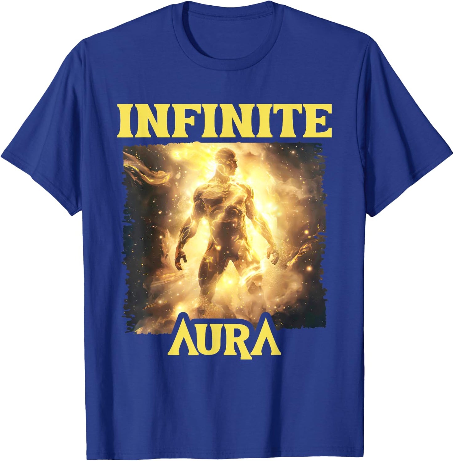 Infinite Aura Points Max Level Meme Funny Aura T-Shirt - T-Shirt | Royal
