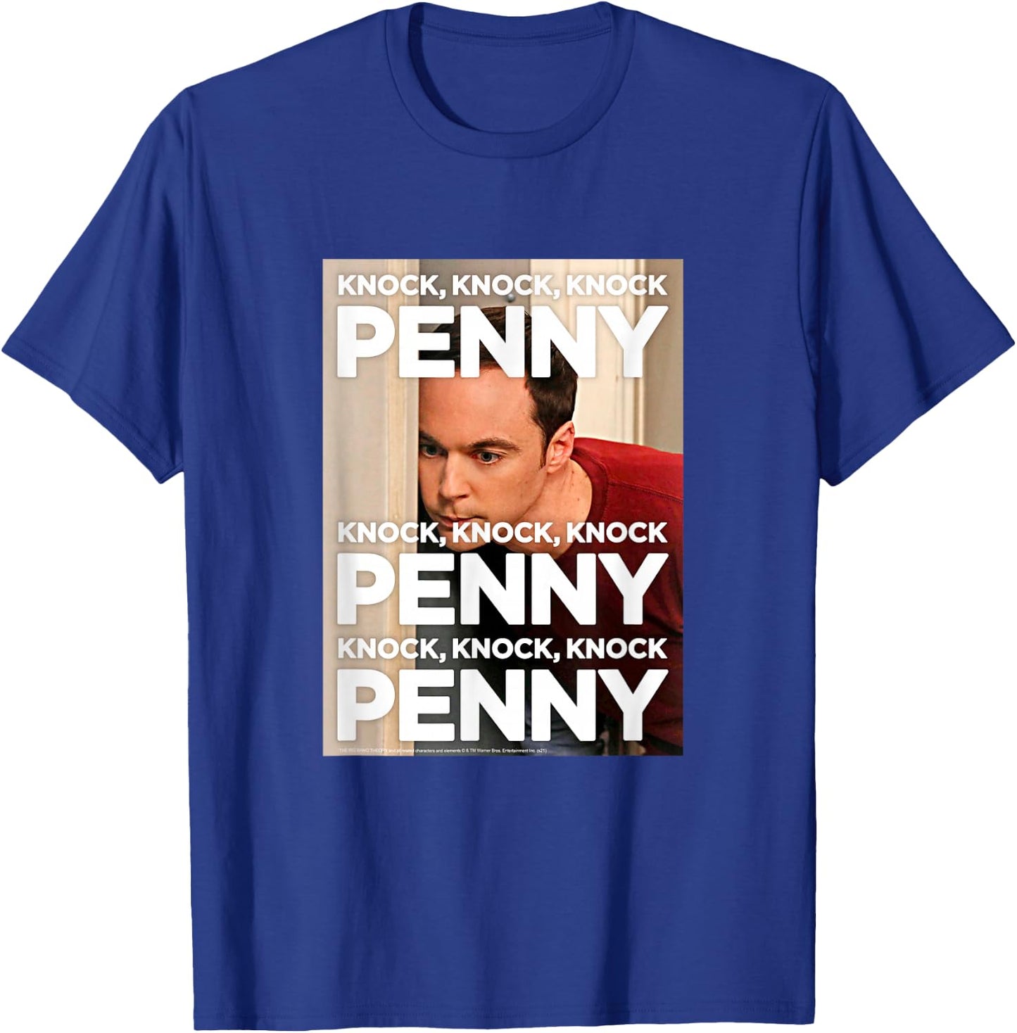 The Big Bang Theory Knock, Knock, Knock Penny T-Shirt - T-Shirt | Royal