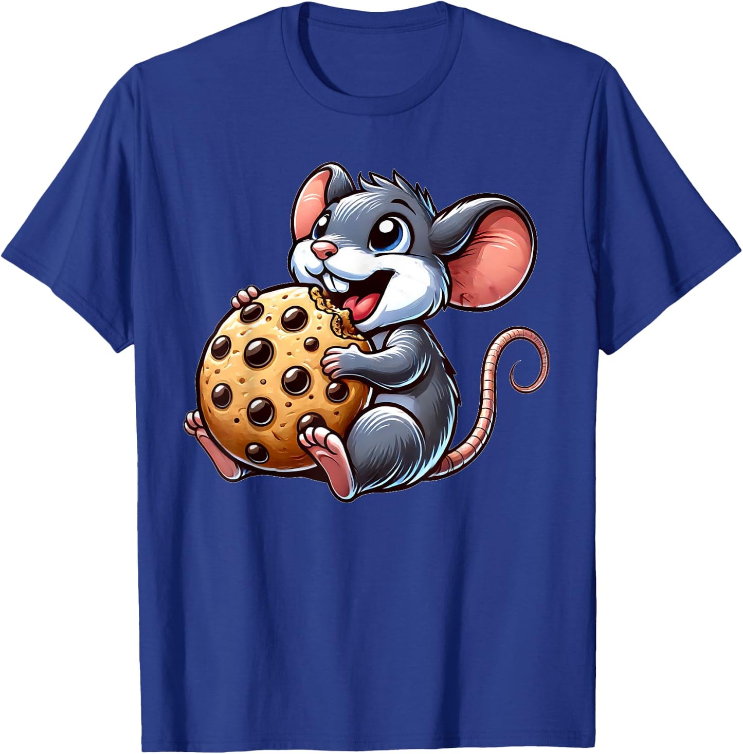 Cute Mouse Cookie Rat T-Shirt - T-Shirt | Royal
