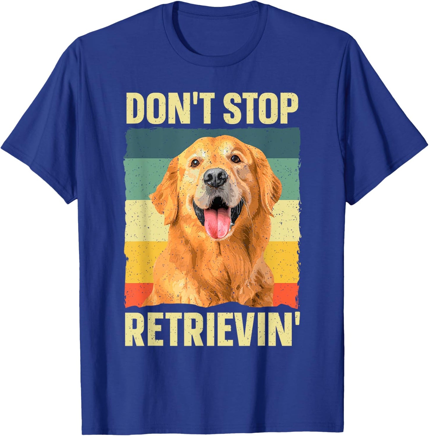 Golden Retriever Design Women Golden Retriever Lover T-Shirt - T-Shirt | Royal