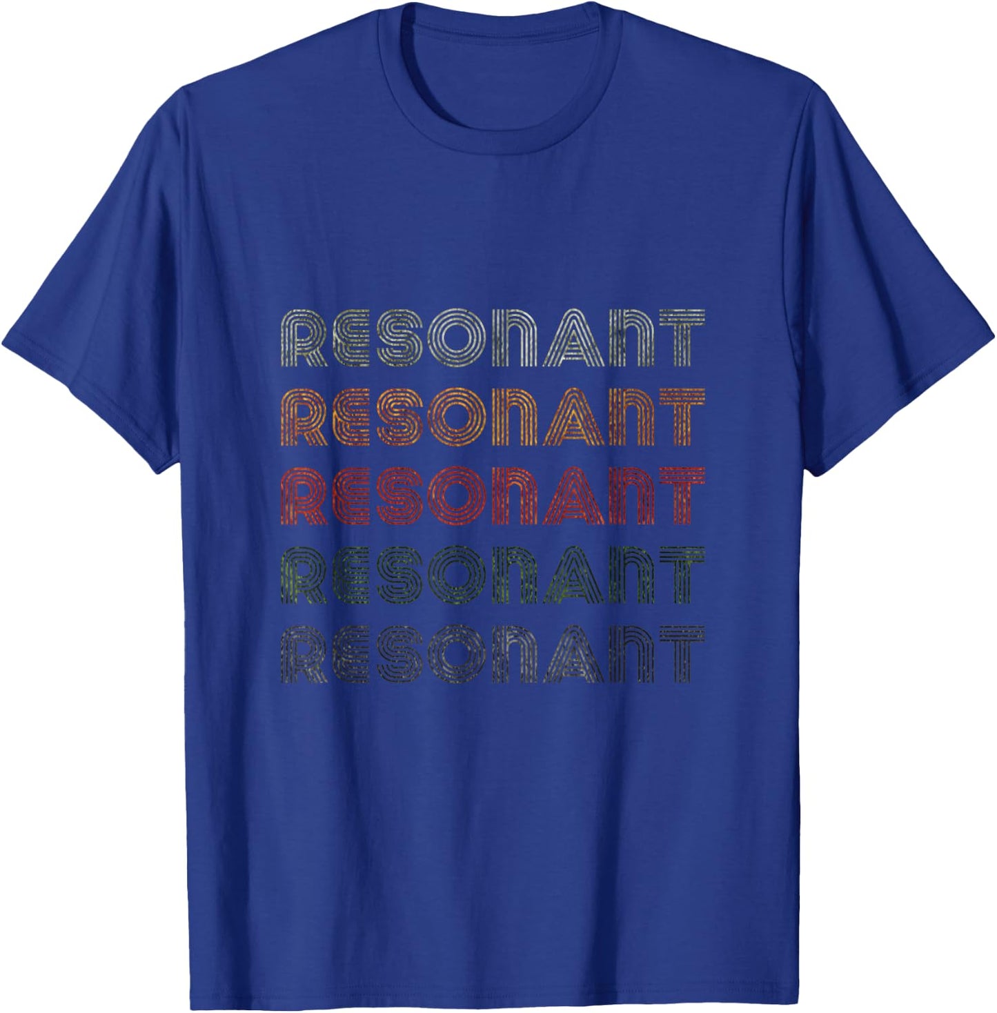 Love Heart Resonant Grunge Vintage Style Black Resonant T-Shirt - T-Shirt | Royal
