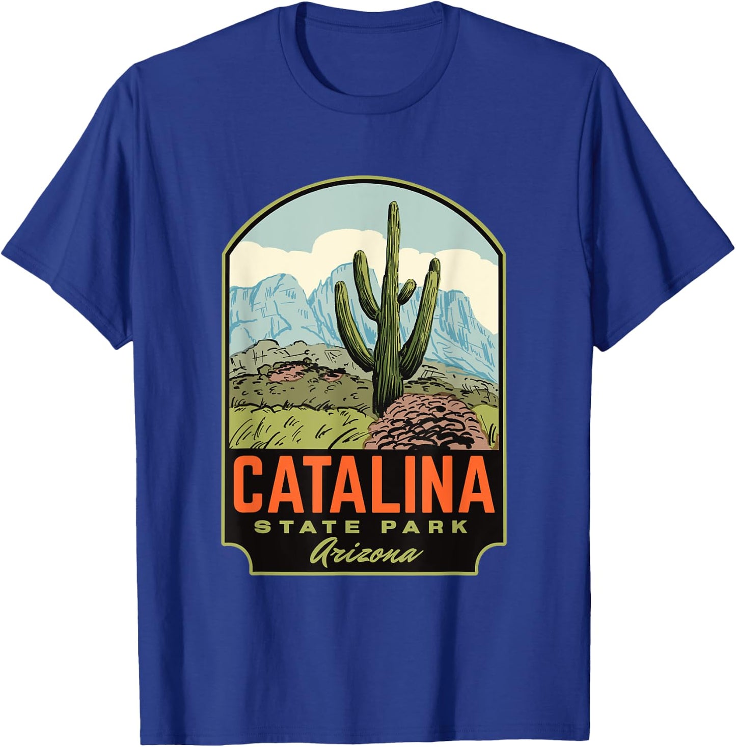 Catalina State Park Arizona T-Shirt - T-Shirt | Royal