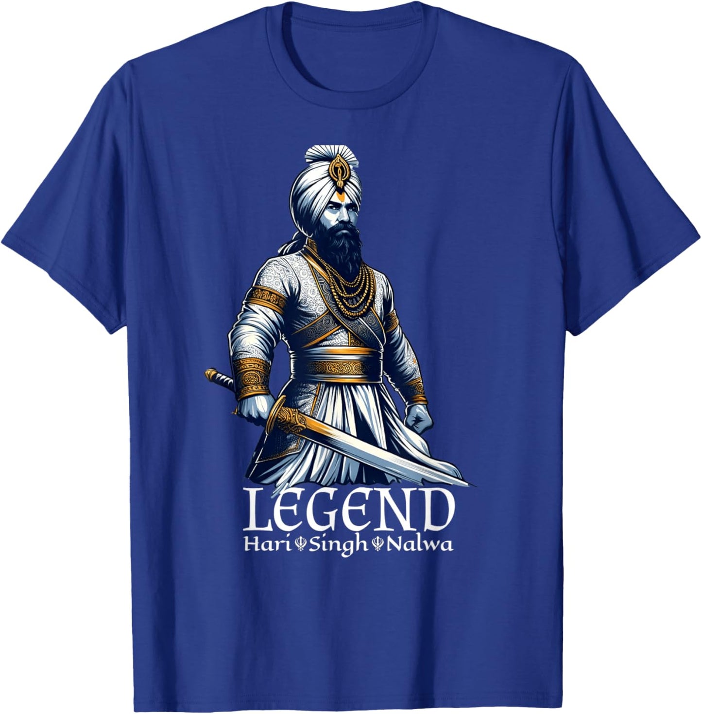 Sikh Hari Singh Nalwa Legend T-Shirt - T-Shirt | Royal