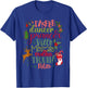 Dasher Dancer Prancer Vixen Moscato Vodka Tequila Blitzen T-Shirt - T-Shirt | Royal