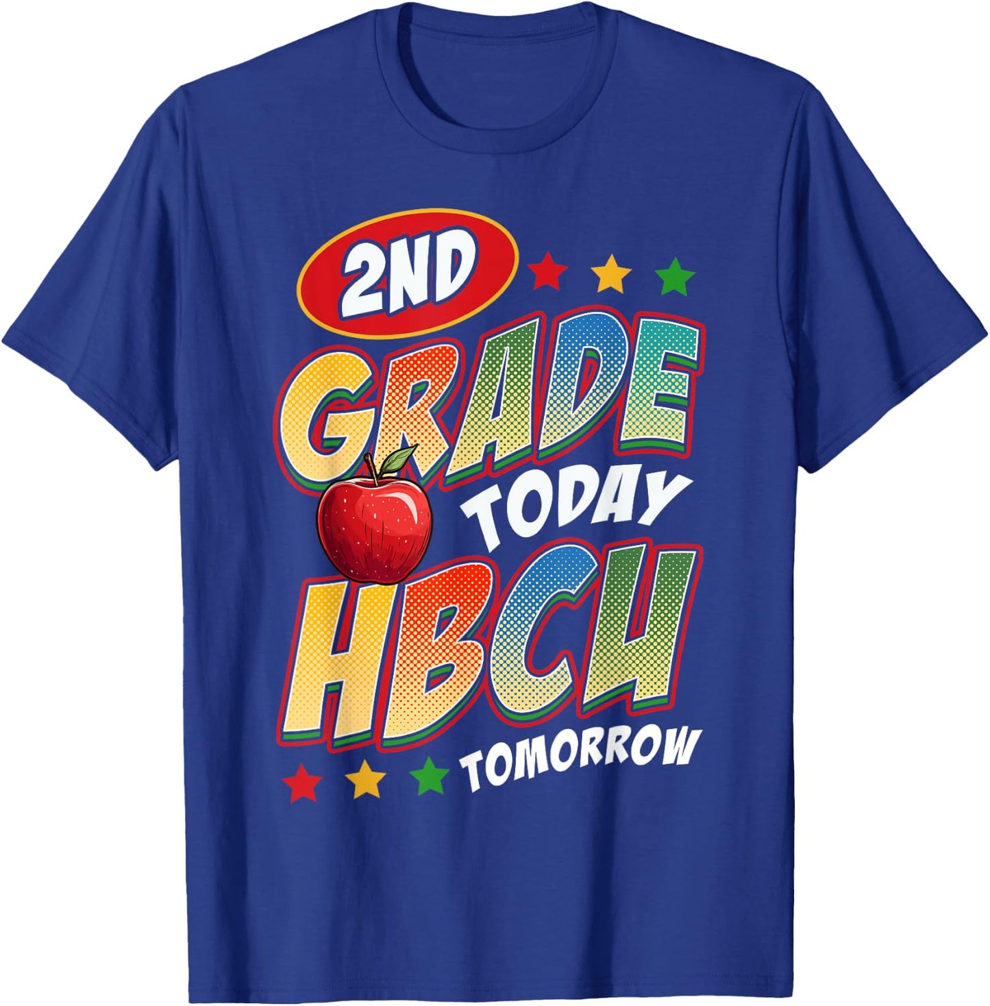 Second Grade Today HBCU Tomorrow African American 2nd Grade T-Shirt - T-Shirt | Royal