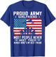 Proud Army Girlfriend Soldier Most People Never Meet T-Shirt - T-Shirt | Royal
