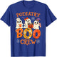 Podiatry Boo Crew Funny Ghost Halloween Spooky Costume Nurse T-Shirt - T-Shirt | Royal