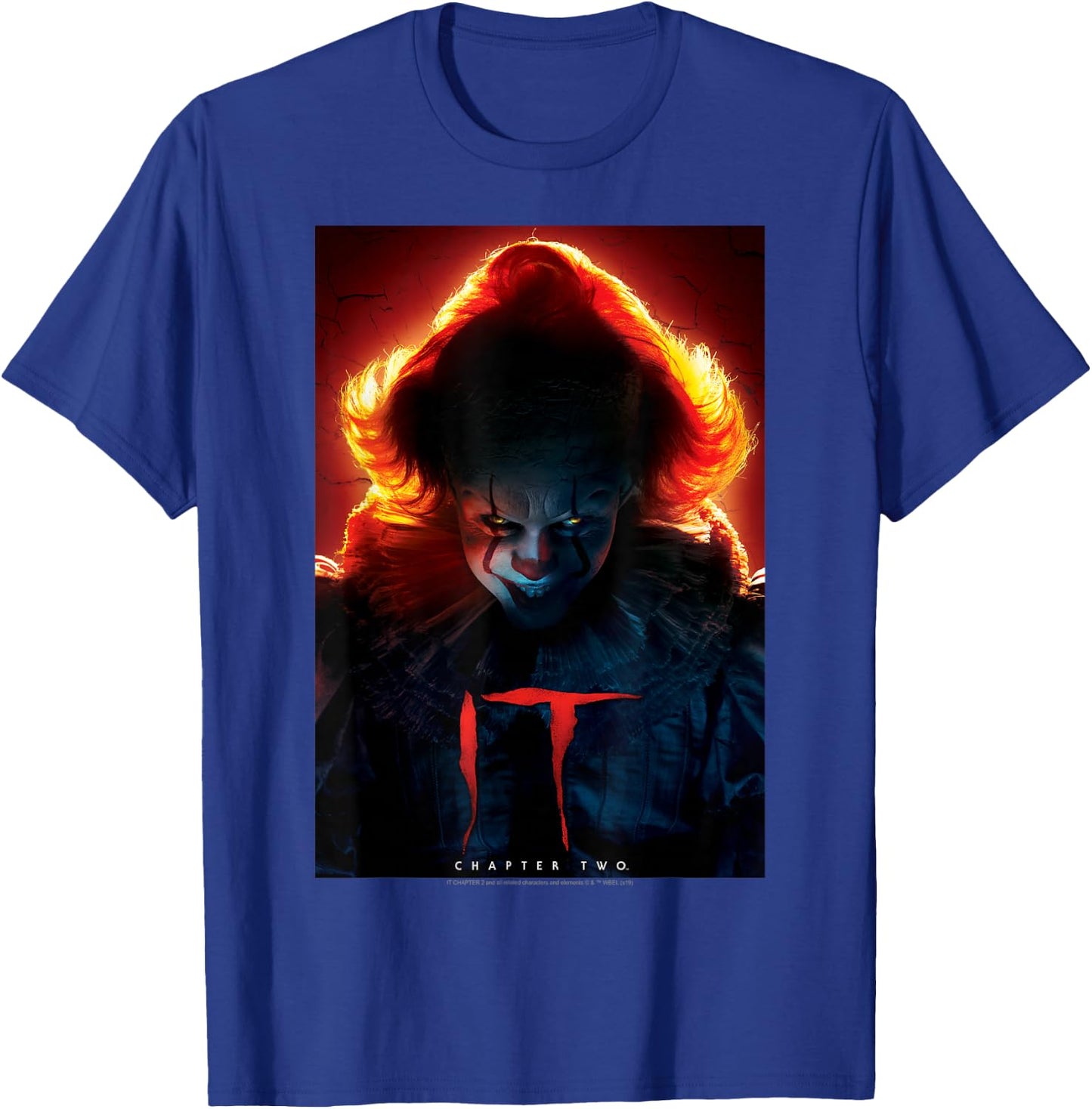 IT: Chapter Two Pennywise Glow Poster T-Shirt - T-Shirt | Royal