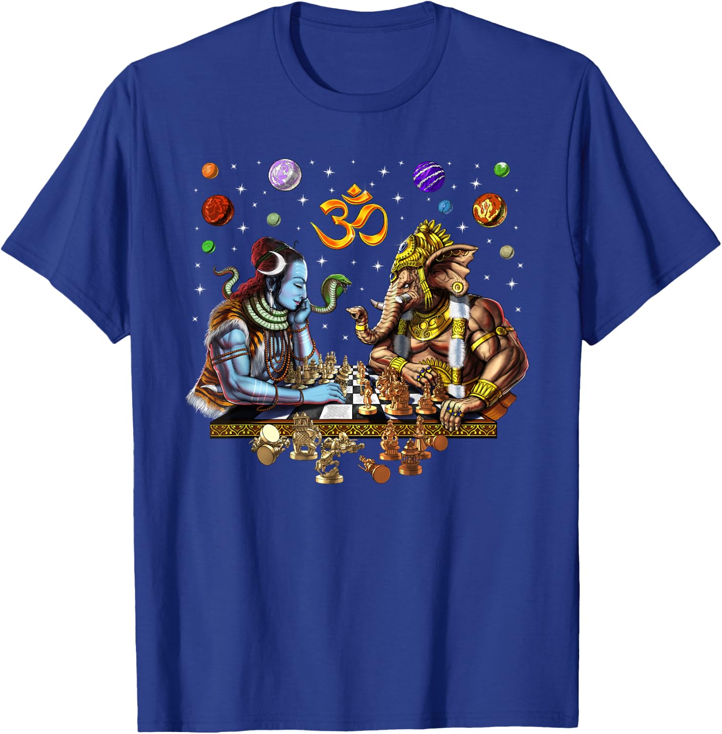 Lord Shiva Ganesha Hindu God Hinduism Gods Spiritual Om T-Shirt - T-Shirt | Royal