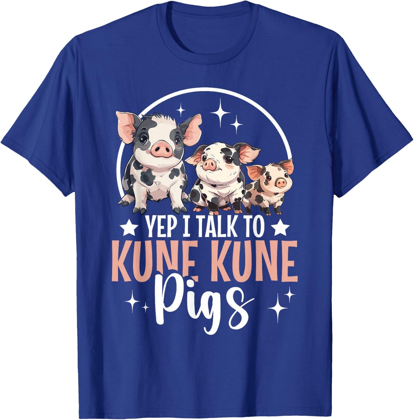Kune Kune Pig Essentials Kunekune Pig Lover Kune Kune Mom T-Shirt - T-Shirt | Royal