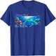 Navarre Beach Florida Vacation Swimming Sea Turtle Men Women Girls Kids T-Shirt - T-Shirt | Royal