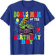 Bonus Mom Of The Birthday Boy Dinosaur Monster Truck T-Shirt - T-Shirt | Royal