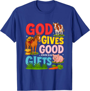 Vacation Bible School Yee Haw VBS 2026 Animal Farm T-Shirt - T-Shirt | Royal