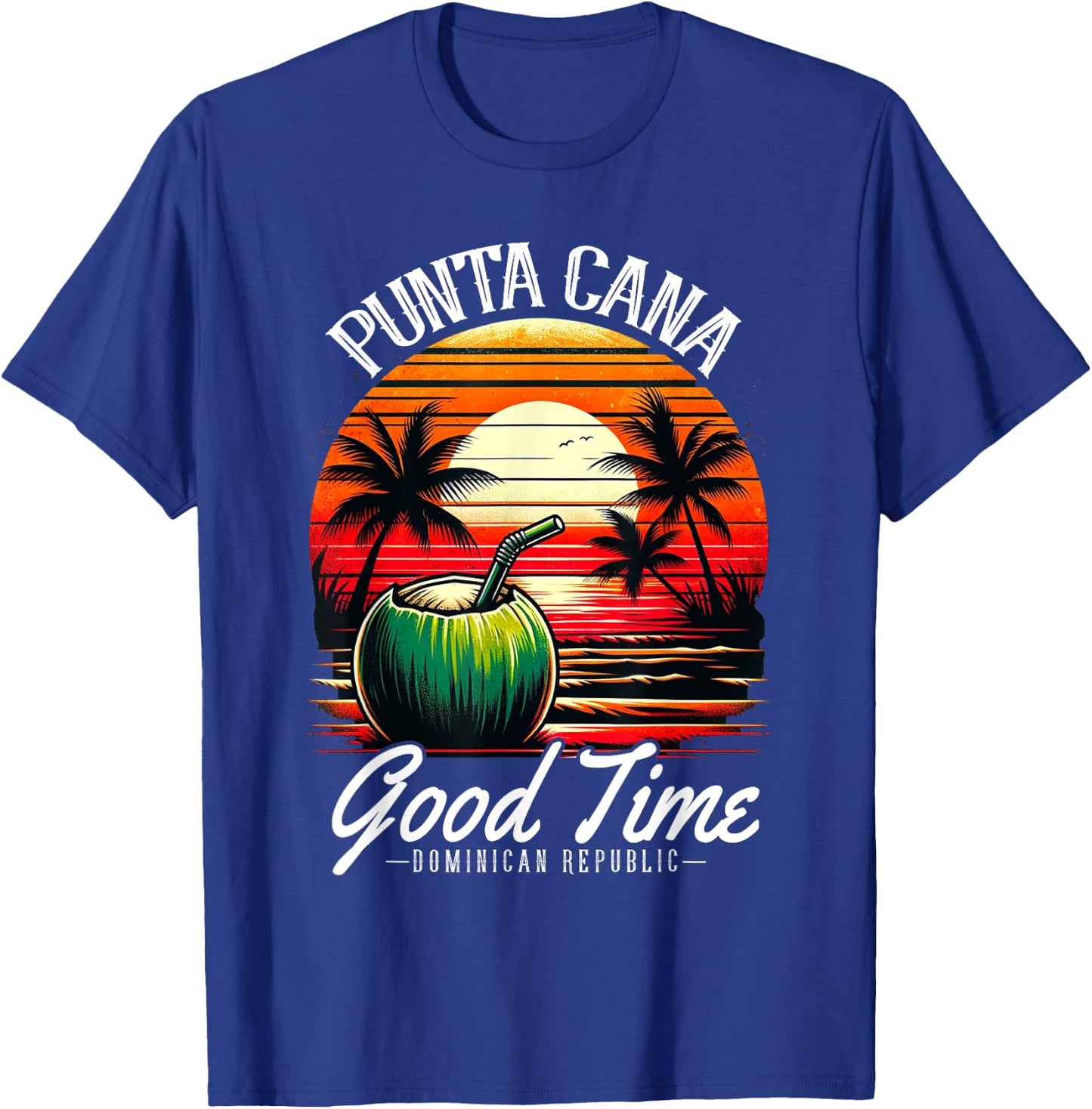 Punta Cana Family Vacation Shirt Dominican Republic Beach Men Women Girls Kids T-Shirt - T-Shirt | Royal