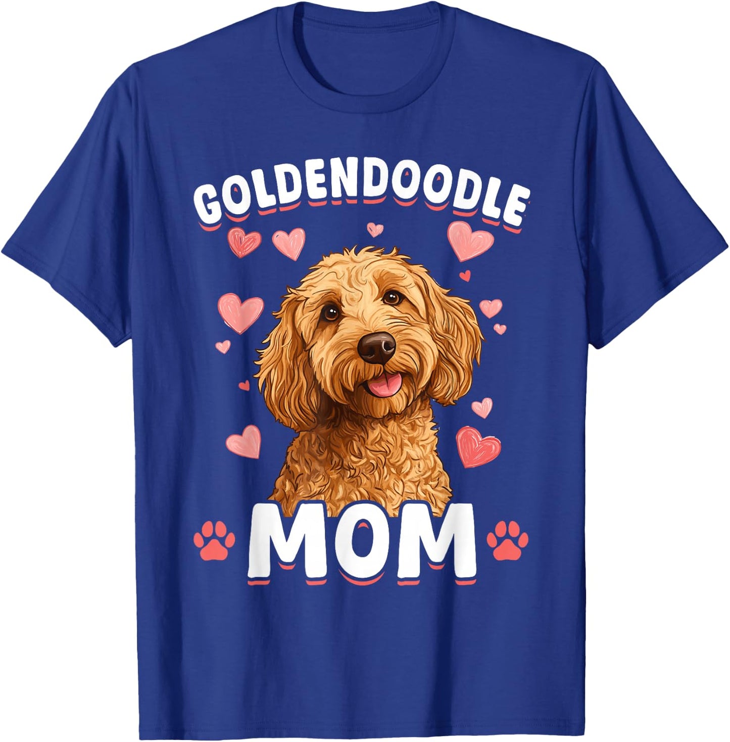 Goldendoodle Dog Breed Goldendoodle Mom T-Shirt - T-Shirt | Royal
