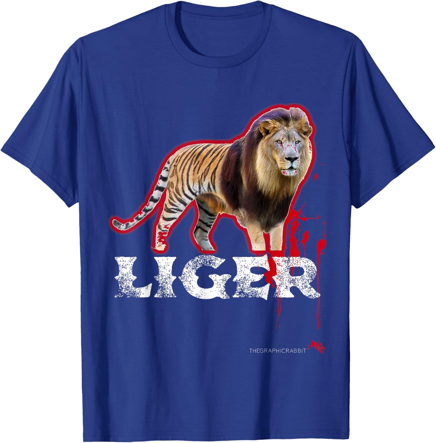 Liger Shirt Tiger Lion Beast T-Shirt - T-Shirt | Royal
