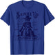 Cat Cowboy Retro Vintage T-Shirt - T-Shirt | Royal