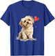 Maltipoo Dog Breed Pet Cute Funny Graphic T-Shirt - T-Shirt | Royal