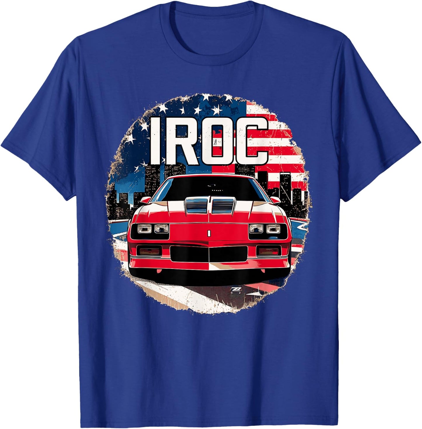 1980's IROC, IROC-Z Muscle Car American Muscle Retro classic T-Shirt - T-Shirt | Royal