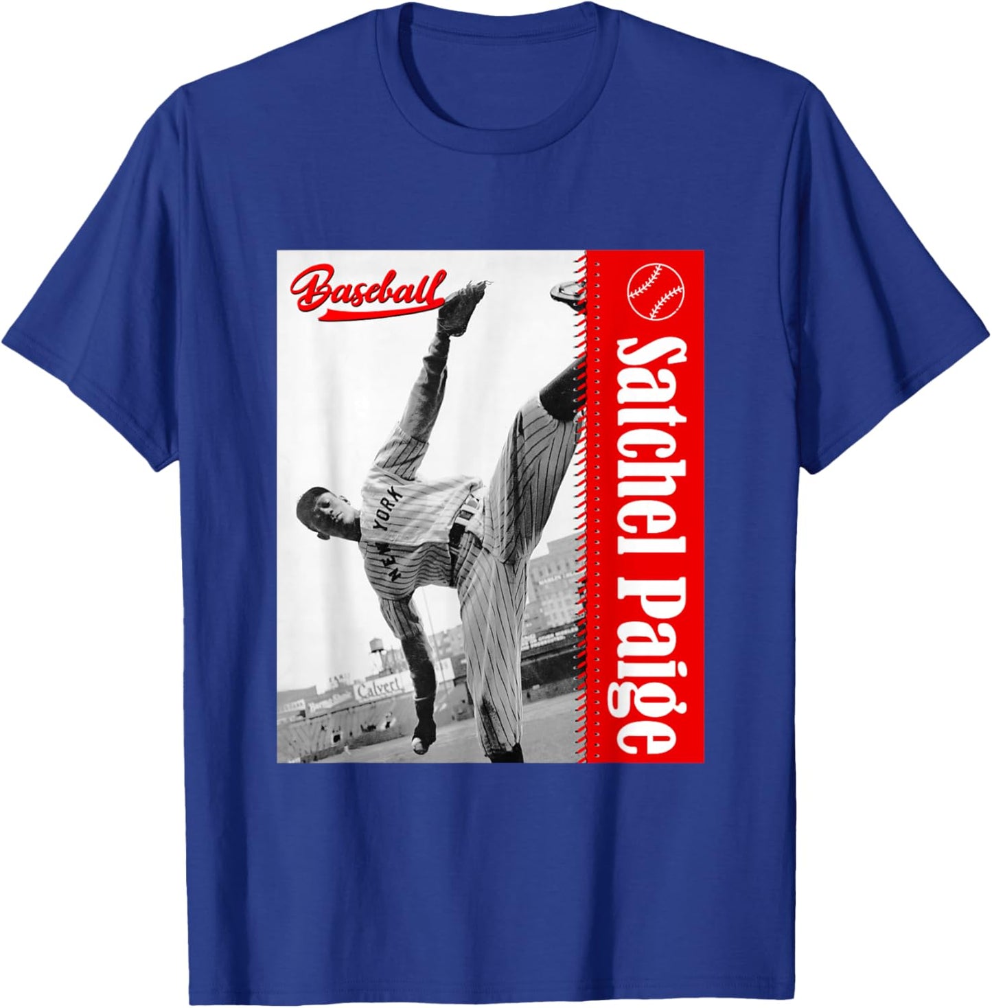 Satchel Paige_Baseball_077 T-Shirt - T-Shirt | Royal