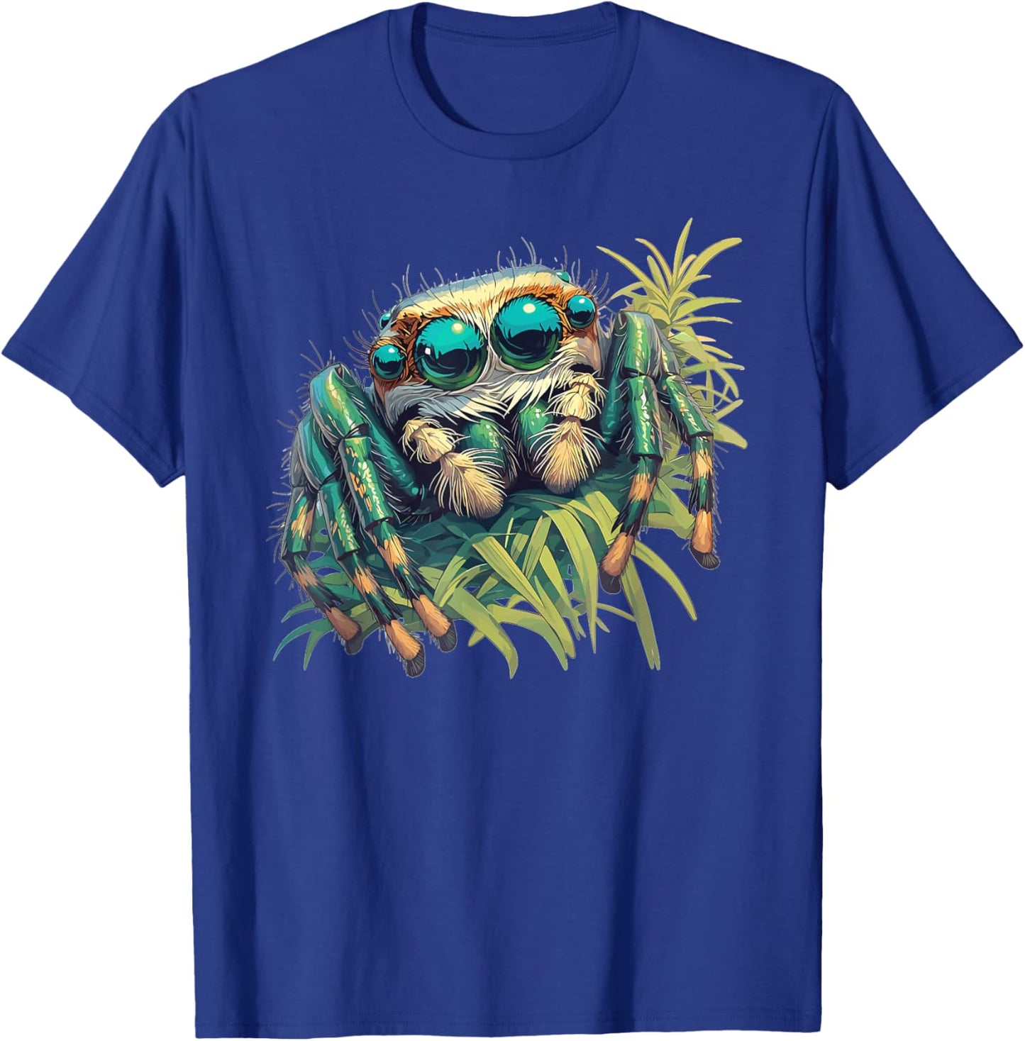 Jumping Spiders Jumping Spider T-Shirt - T-Shirt | Royal