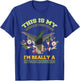 Hummingbird Costume Funny Birds T-Shirt - T-Shirt | Royal
