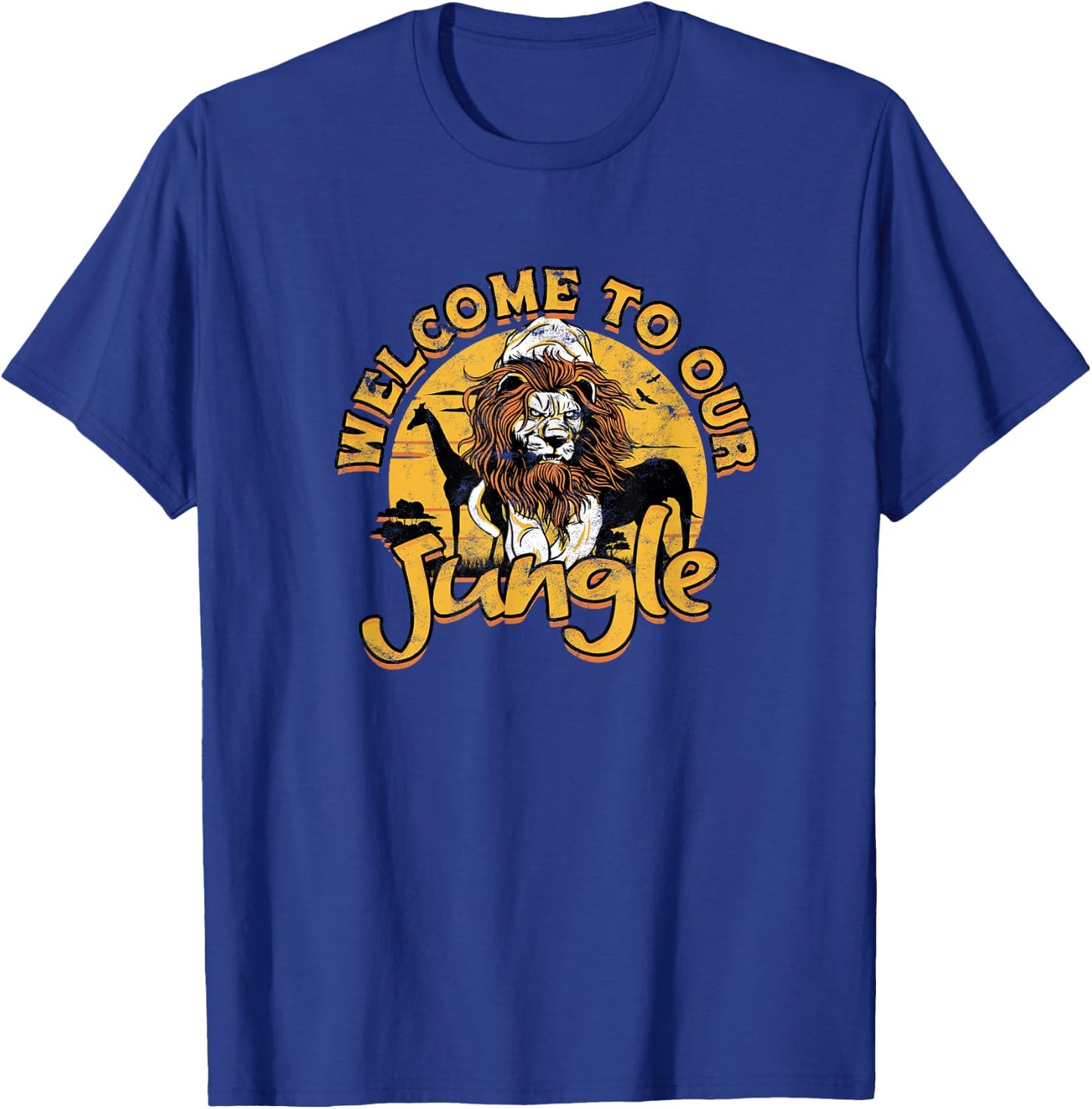 Welcome to Our Jungle T-Shirt - T-Shirt | Royal