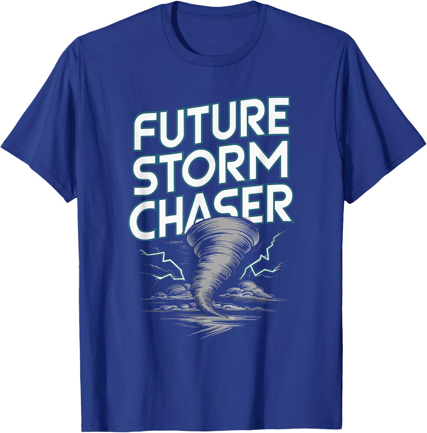 Future Storm Chaser T-Shirt - T-Shirt | Royal