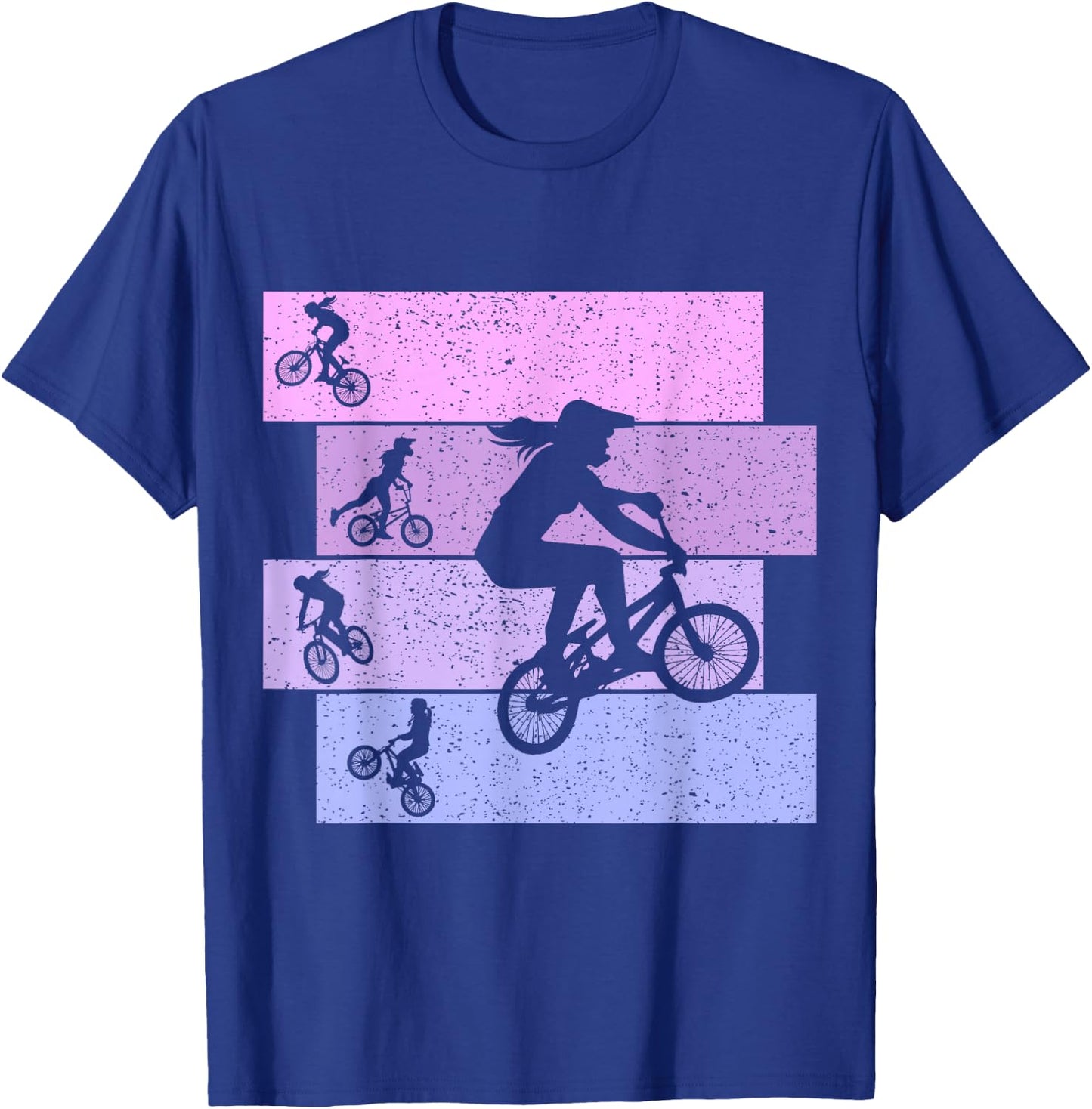 BMX Girls' Bike Children Women T-Shirt - T-Shirt | Royal