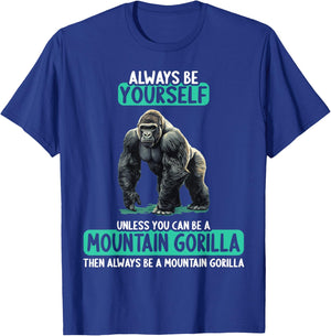 Mountain Gorilla T-Shirt - T-Shirt | Royal