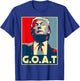 Trump G.O.A.T 2024 Election 2024 Shirt Trump's Coming Back T-Shirt - T-Shirt | Royal