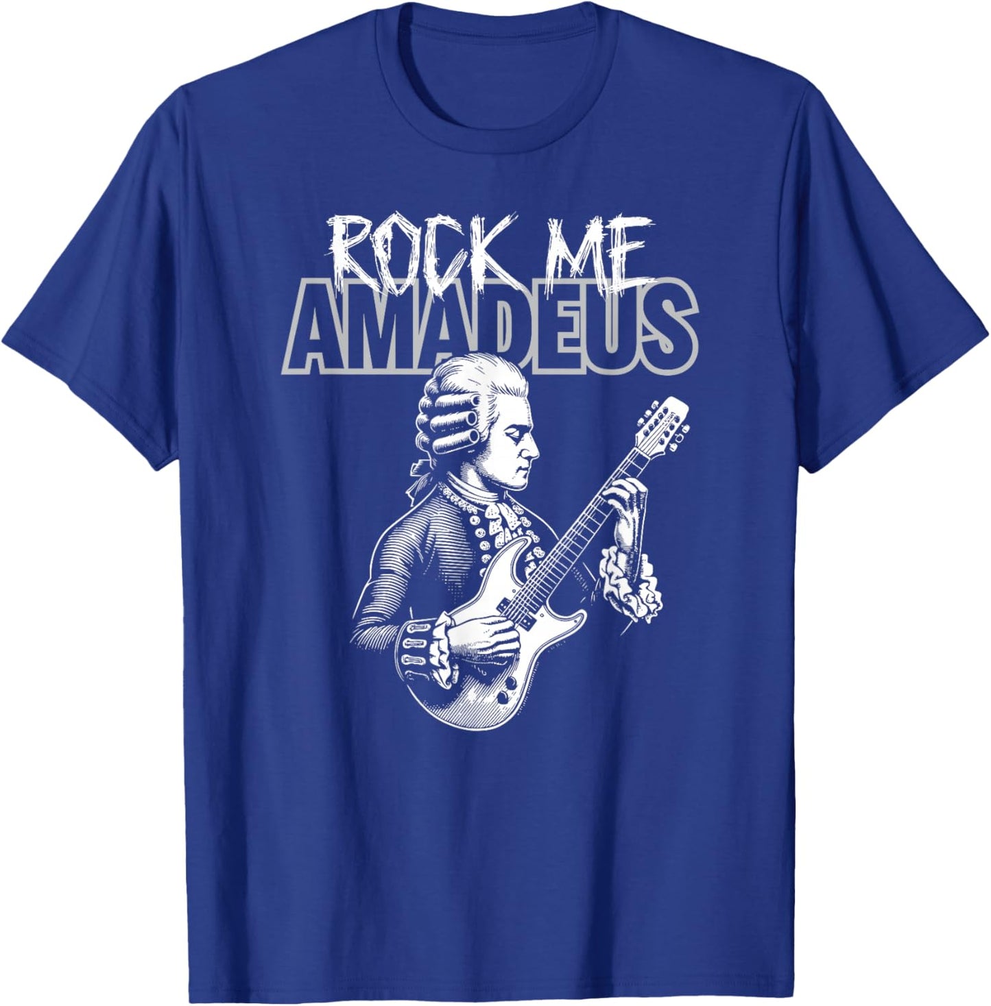 Rock Me Wolfgang Amadeus Mozart Funny T-Shirt - T-Shirt | Royal