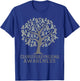 Craniopharyngioma Awareness Tree Ribbons, Wear grey T-Shirt - T-Shirt | Royal