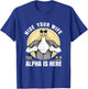 Silly Meme Serious Goose Funny Meme Alpha Men Women Kid T-Shirt - T-Shirt | Royal