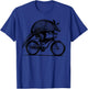 Armadillo Riding Bicycle Vintage Cycling Armadillo Biker T-Shirt - T-Shirt | Royal