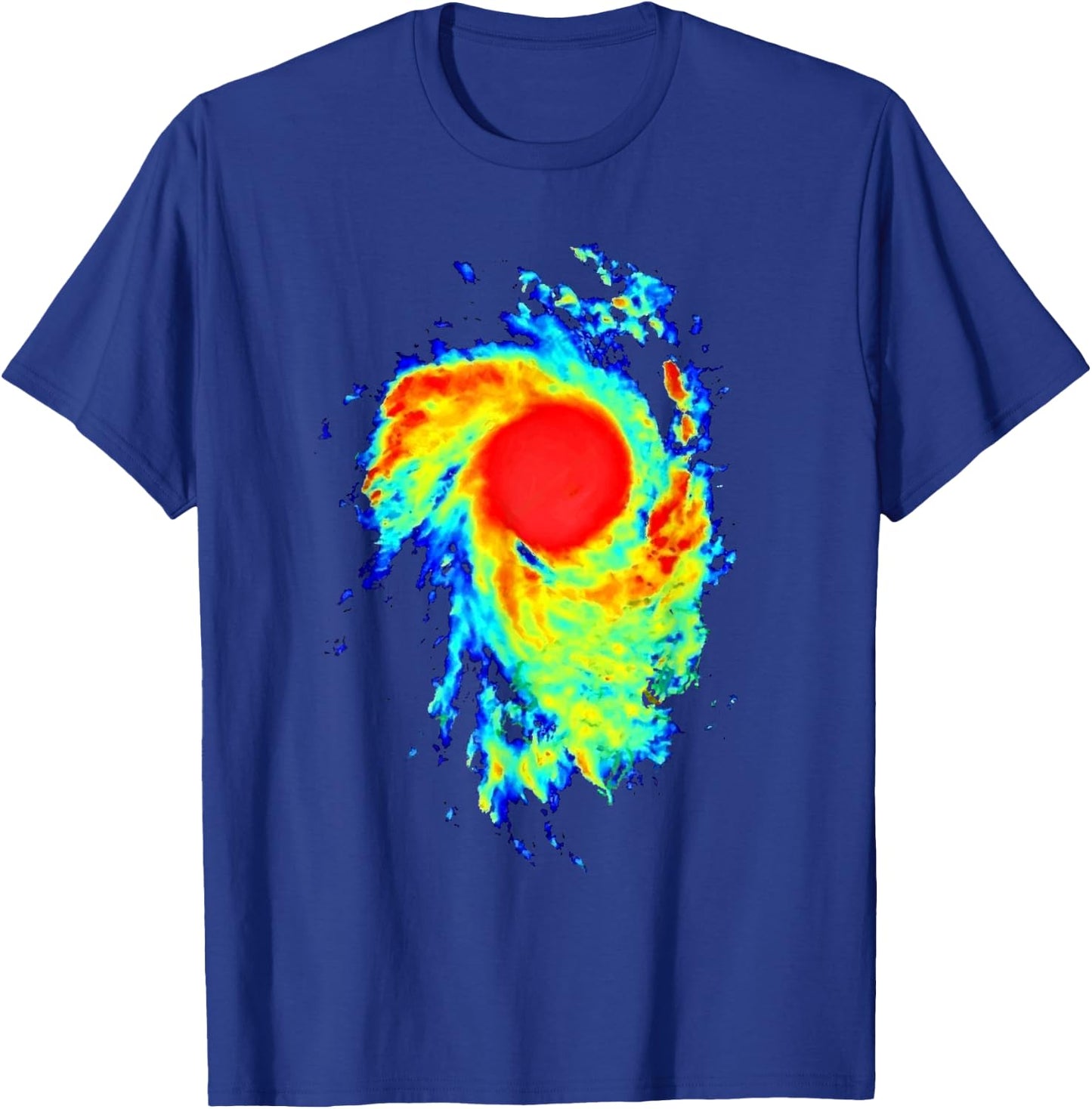 Meteorologist Art Women Weather Radar Meteorology T-Shirt - T-Shirt | Royal