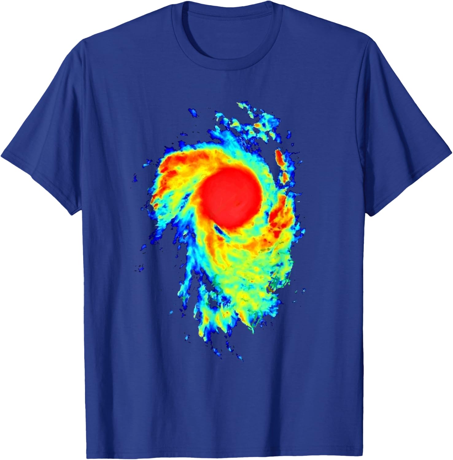 Meteorologist Art Women Weather Radar Meteorology T-Shirt - T-Shirt | Royal