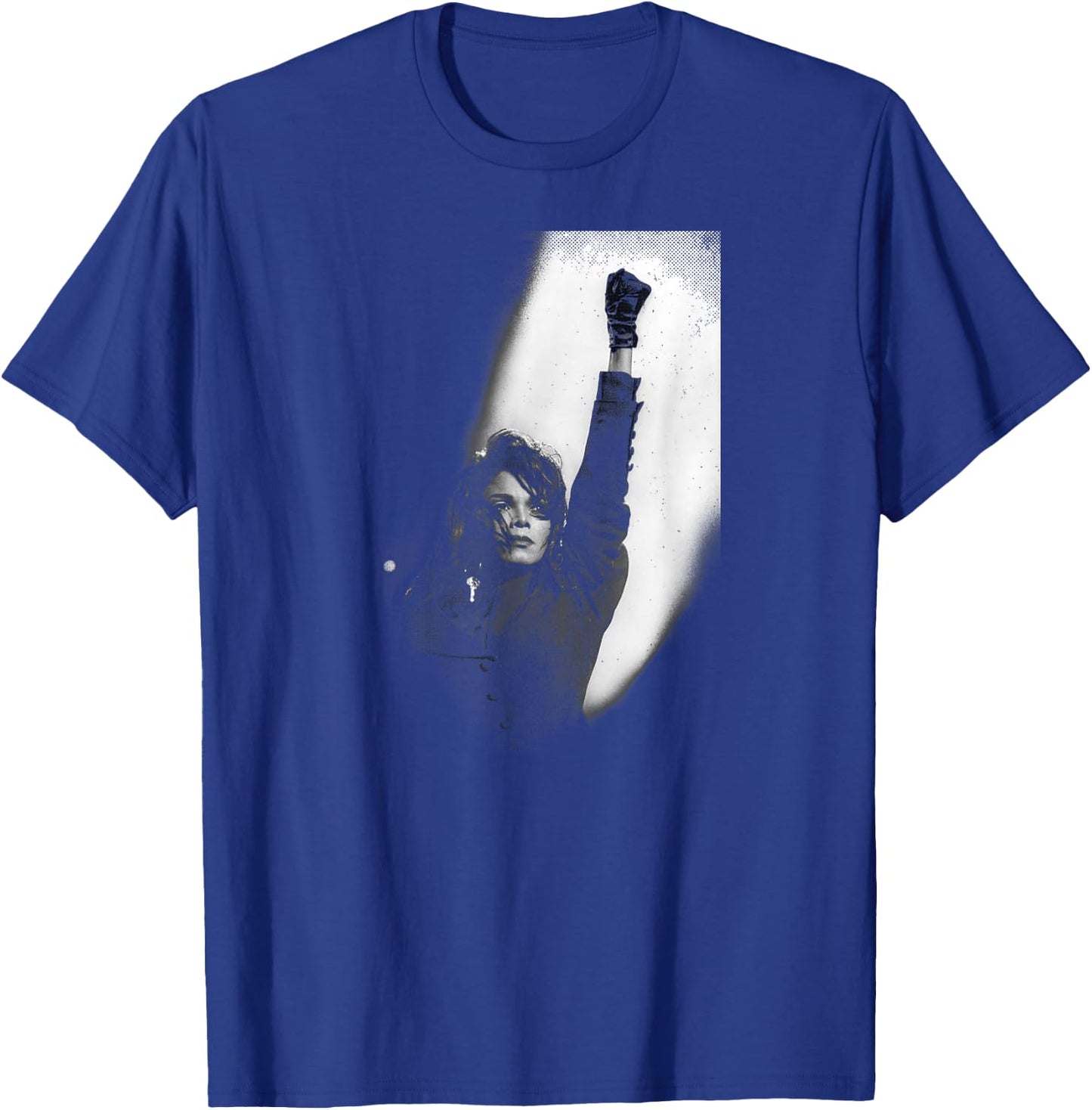 Janet Jackson Performing Live by Stephen Wright T-Shirt - T-Shirt | Royal