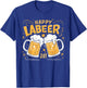 Happy Labeer Day Funny Labor Day BBQ Celebration T-Shirt - T-Shirt | Royal