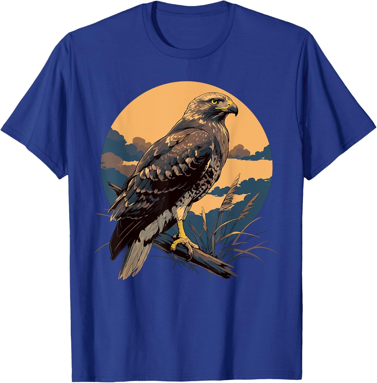 Hawks Hawk T-Shirt - T-Shirt | Royal