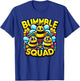 Bumble Bee Squad Funny Bumblebee Friends Team Men Women Kids T-Shirt - T-Shirt | Royal