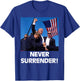 Pray for President Trump, Never Surrender ,God bless Trump T-Shirt - T-Shirt | Royal
