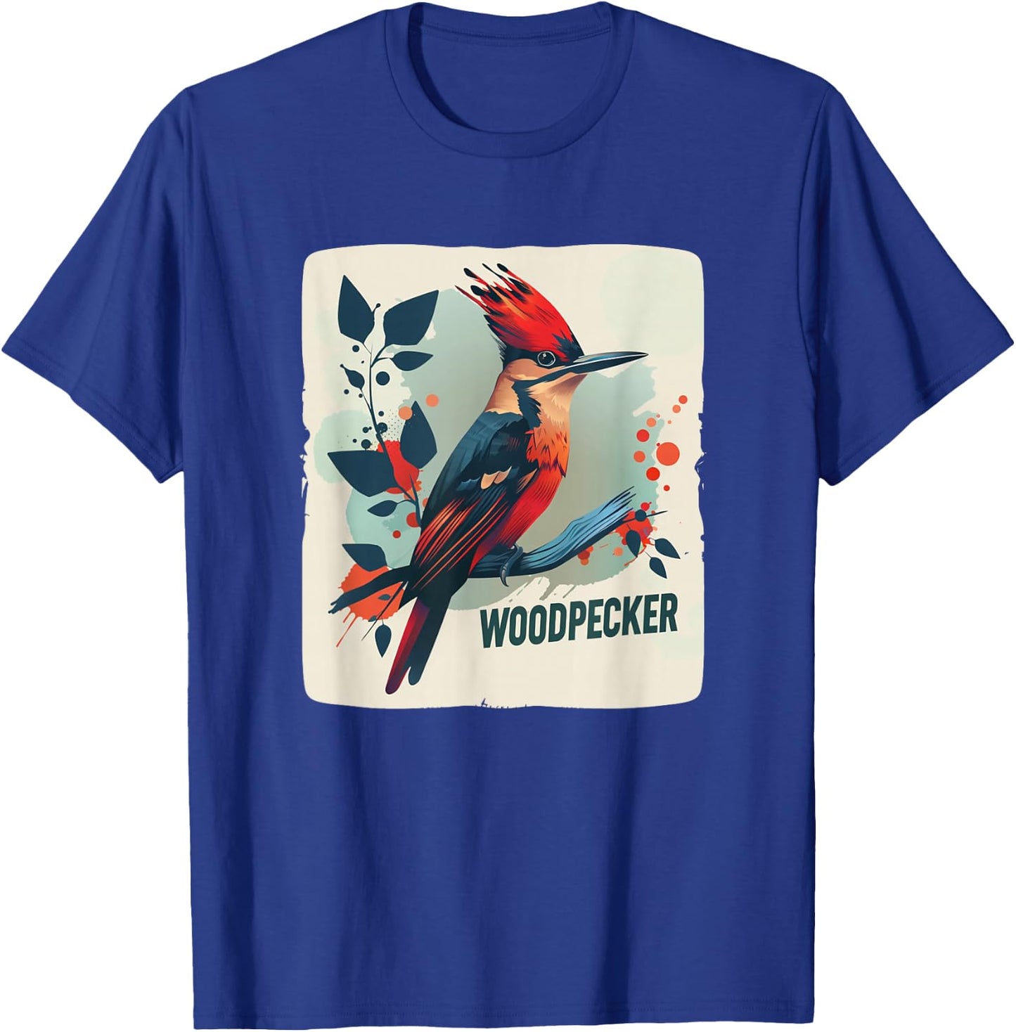 Beautiful Woodpecker Costume for Adults and Kids T-Shirt - T-Shirt | Royal