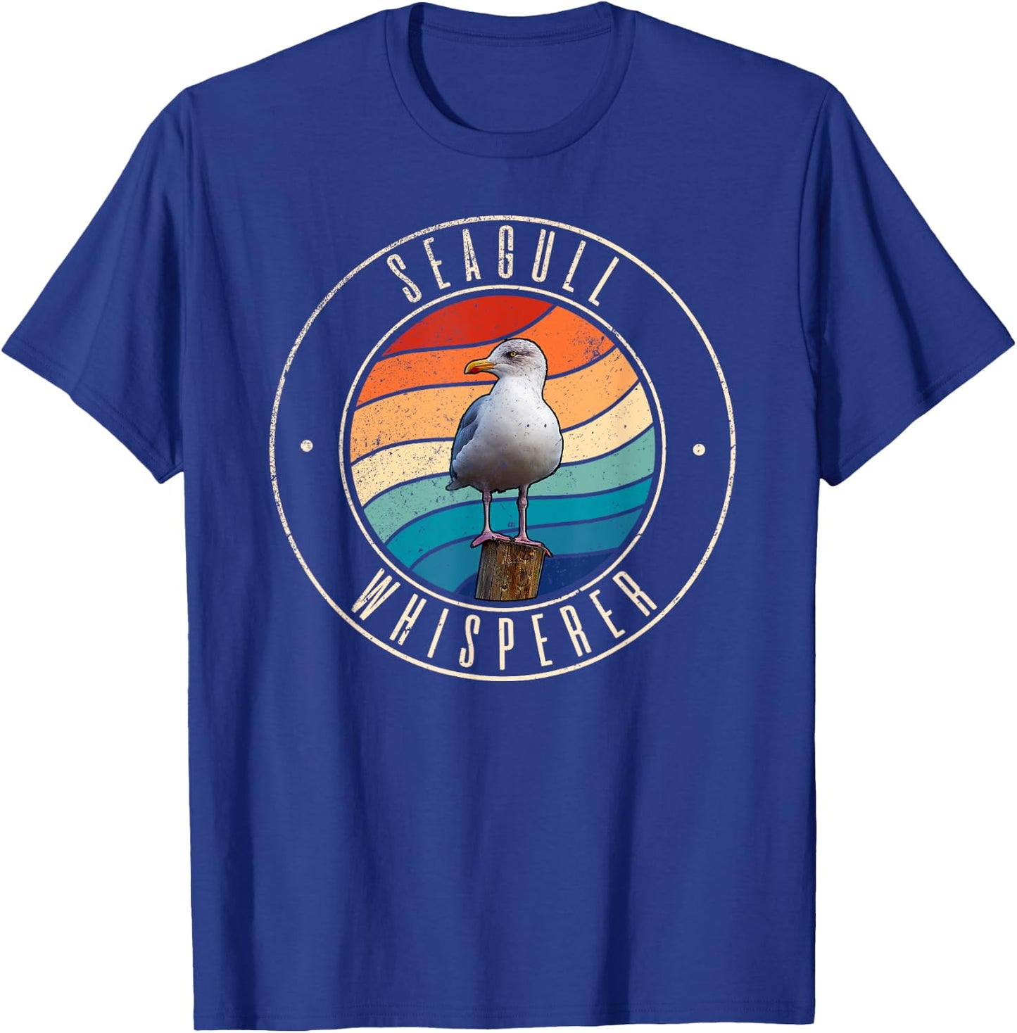 Seagull Whisperer T-Shirt - T-Shirt | Royal