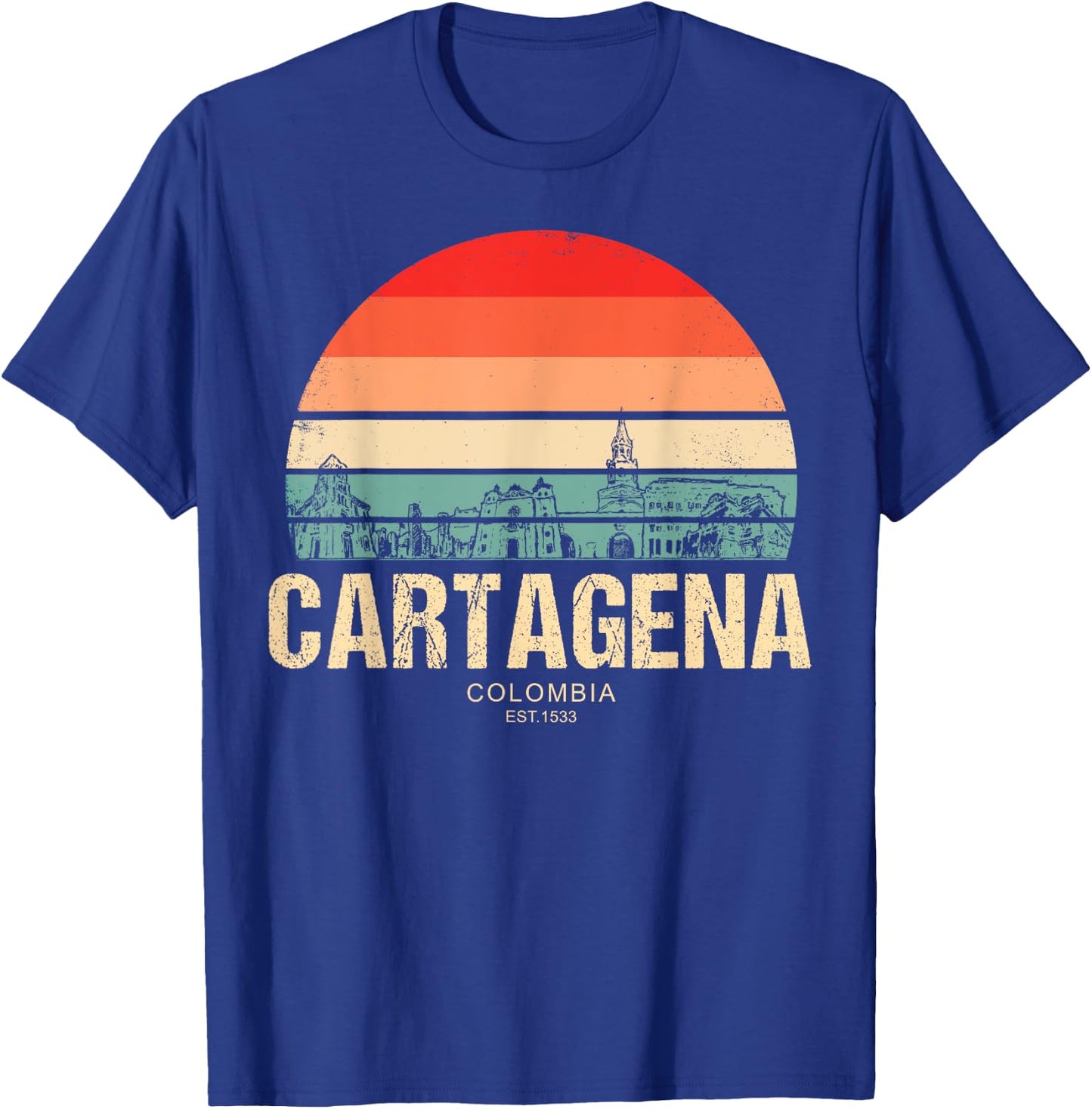 Cartagena Colombia T-Shirt - T-Shirt | Royal
