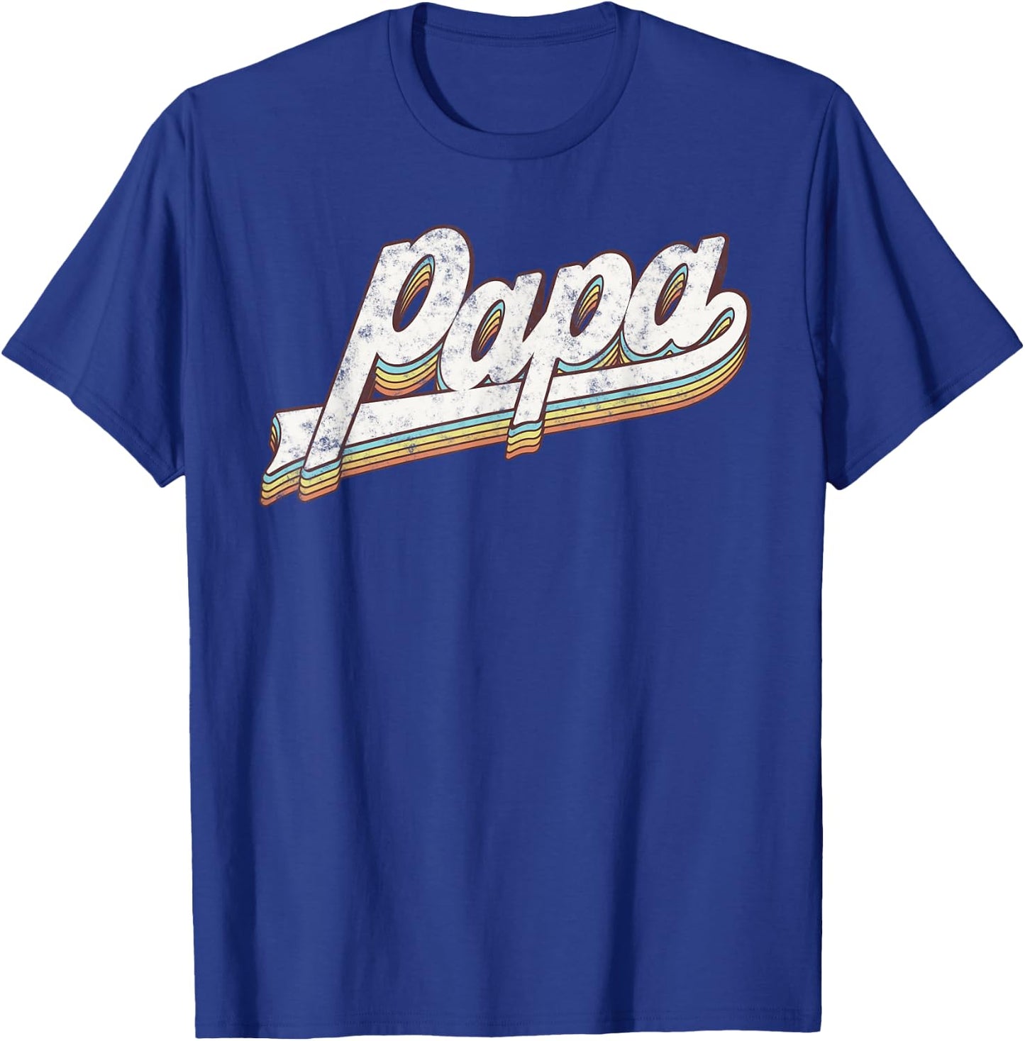 Papa Grandpa Birthday Father’s Day Gifts From Daughter Wife T-Shirt - T-Shirt | Royal