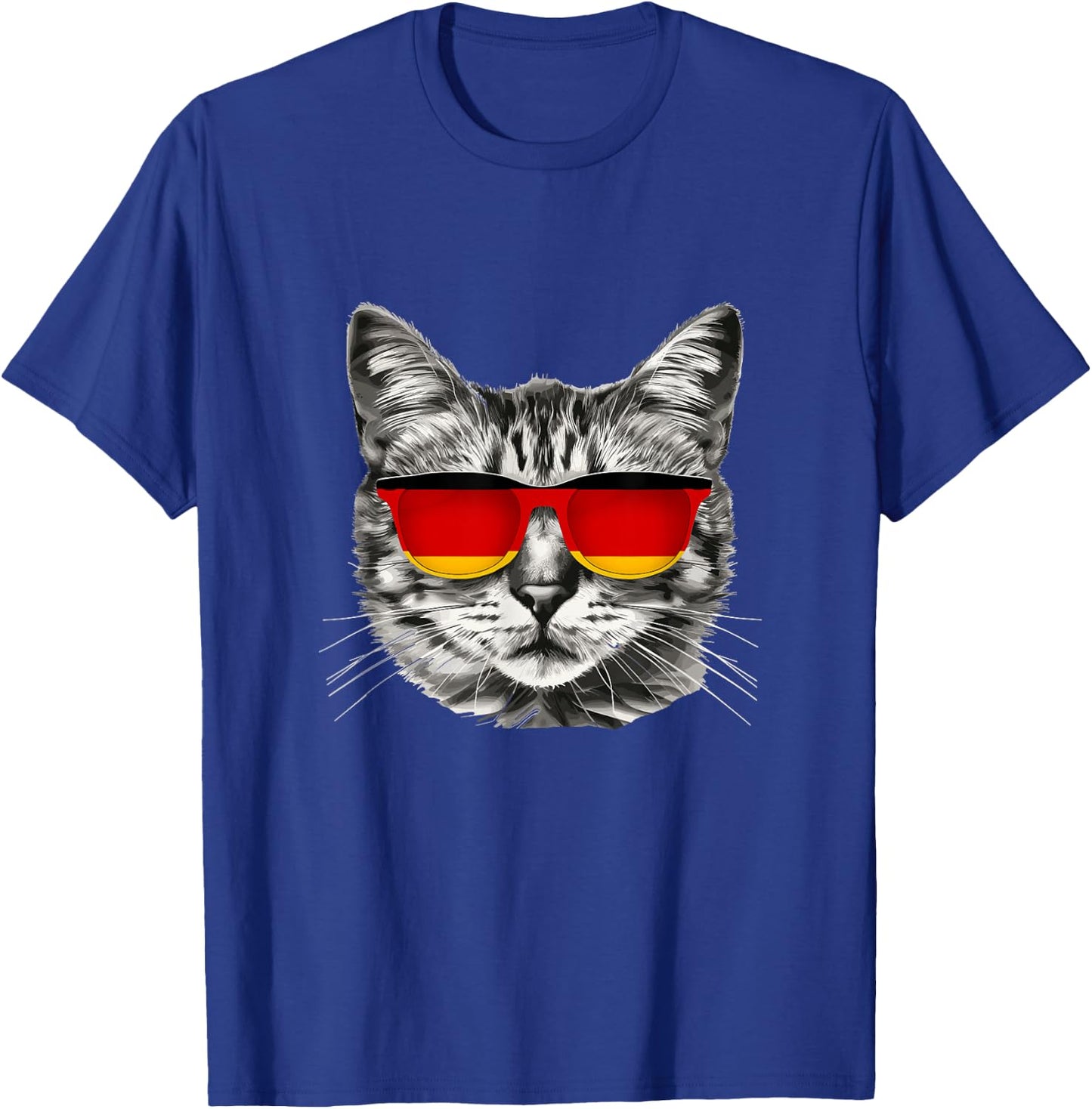 German Flag Cat Owner Souvenirs Products Kitten Germany T-Shirt - T-Shirt | Royal