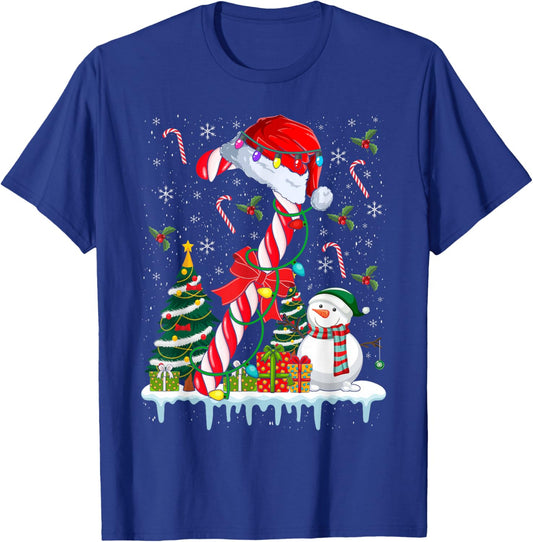 Christmas Candy Cane Lover Gift Co. Candy Cane Crew Christmas Matching Costume Xmas Group Family/Group T-Shirt - T-Shirt | Royal