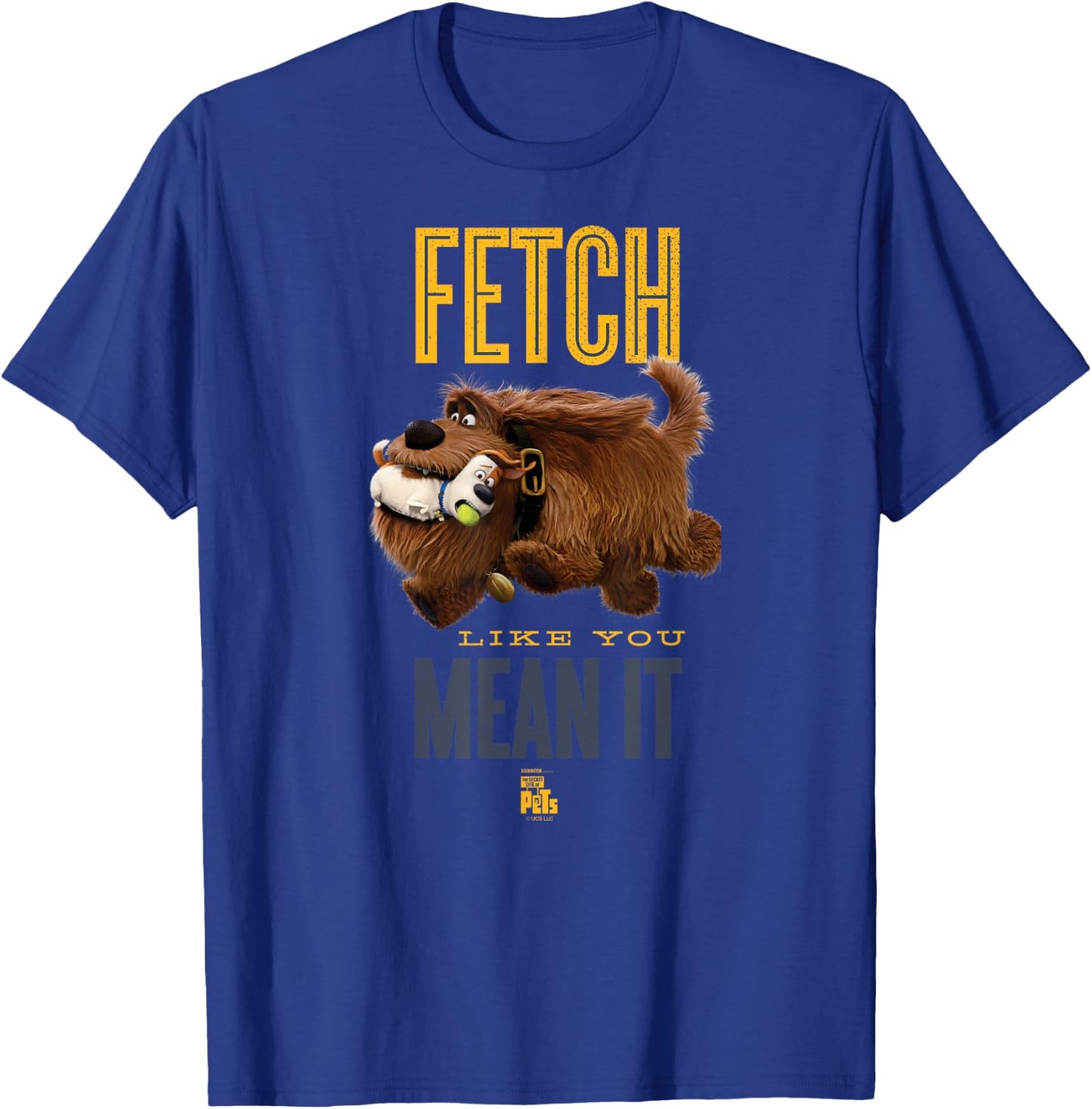 The Secret Life of Pets Duke Fetch Like You Mean It T-Shirt - T-Shirt | Royal
